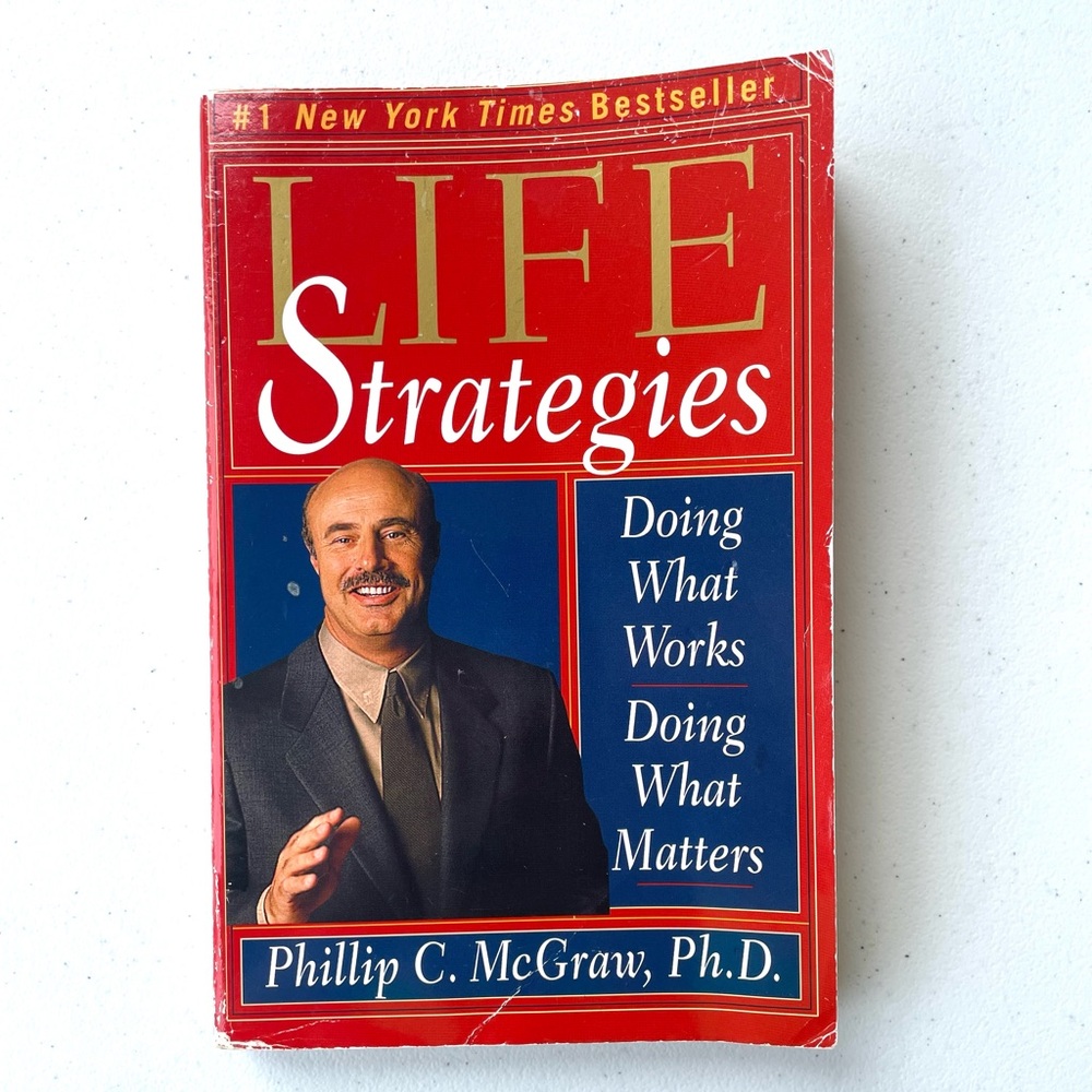 Life Strategies Phillip C. McGraw Paperback Self Help Book 1999
